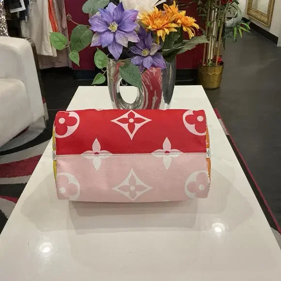 Louis Vuitton Speedy Bandouliere L/E Colored Mono Giant 30 BAG - Picture 8 of 9